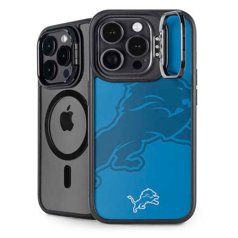 NFL Detroit Lions Double Vision iPhone 15 Pro Kickstand Case
